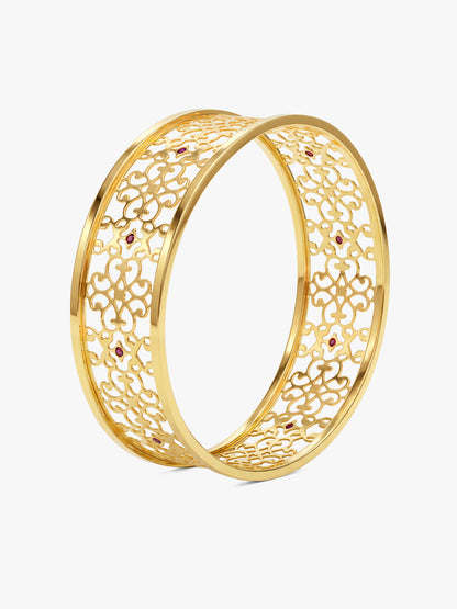 Golden Freydis Bangle (Size 2.6)