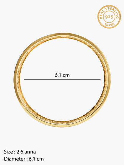 Golden Freydis Bangle (Size 2.6)