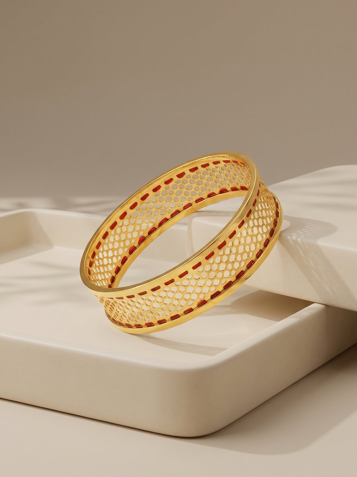 Golden Milena Bangle (Size 2.6)