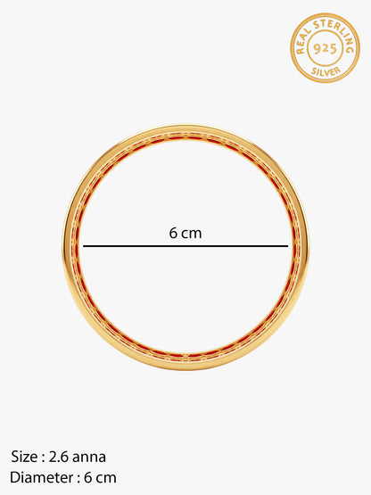 Golden Milena Bangle (Size 2.6)