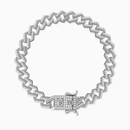 Silver Admiring Bracelet For Him