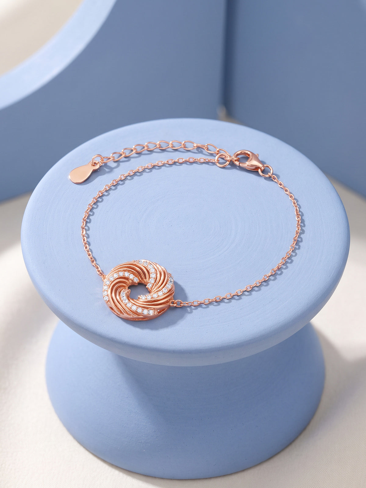 Rose Gold Cirque Glow Bracelet