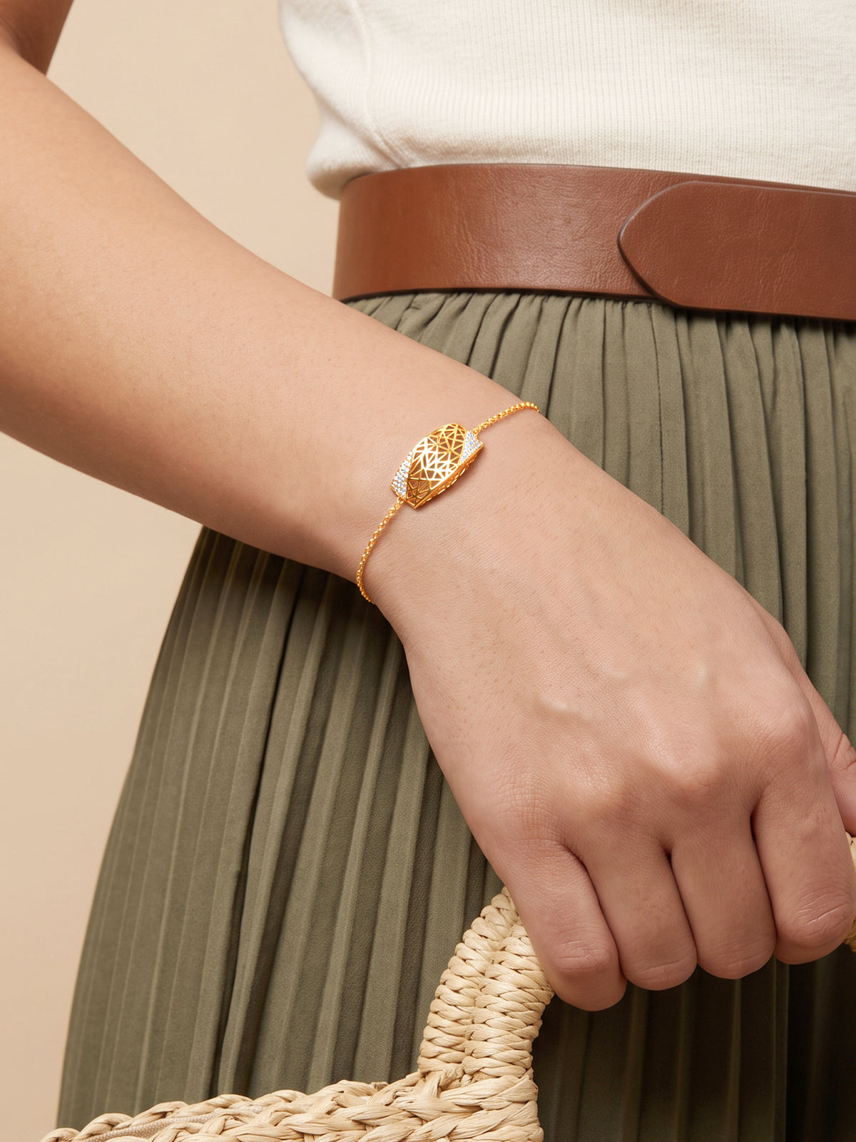Golden Mariela Bracelet