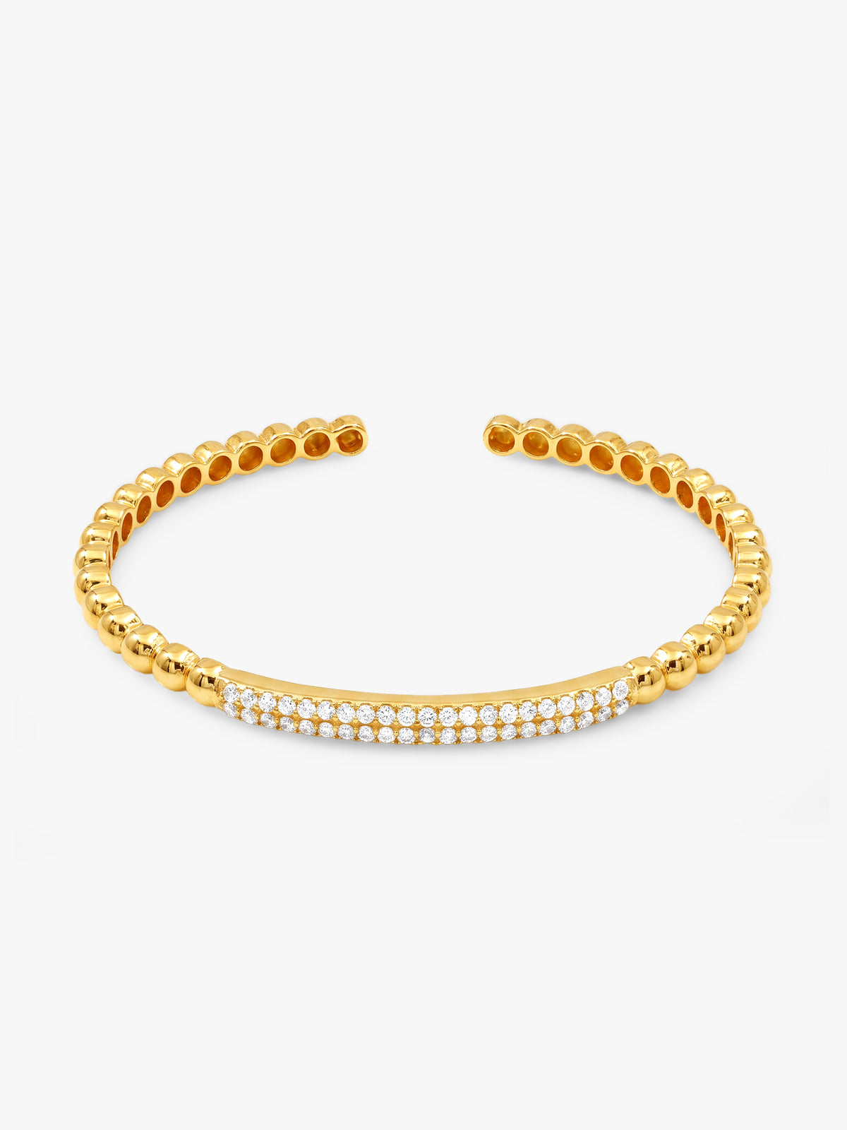 Golden Noemi Cuff Bracelet