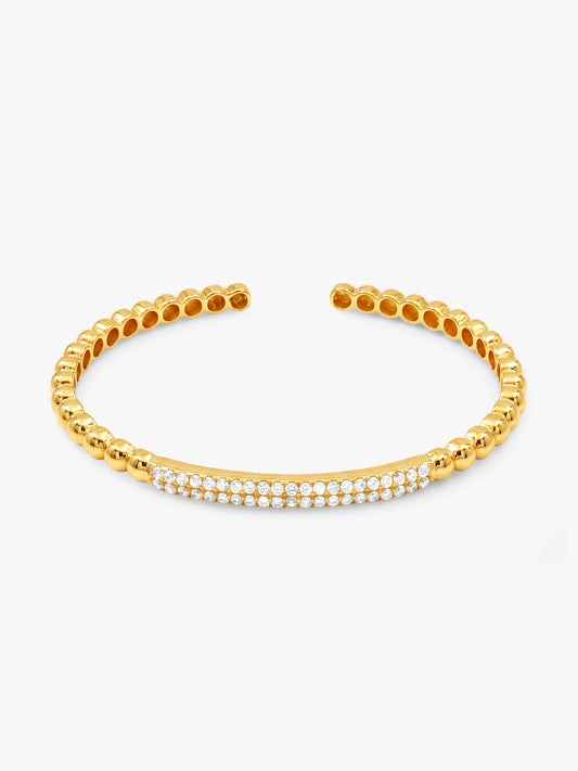 Golden Noemi Cuff Bracelet