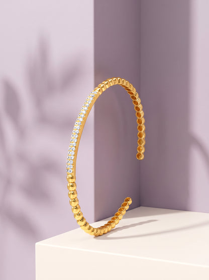 Golden Noemi Cuff Bracelet