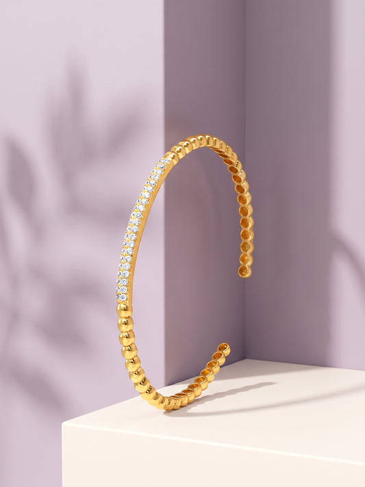 Golden Noemi Cuff Bracelet