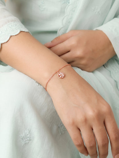 Rose Gold Rooted Bliss Bracelet