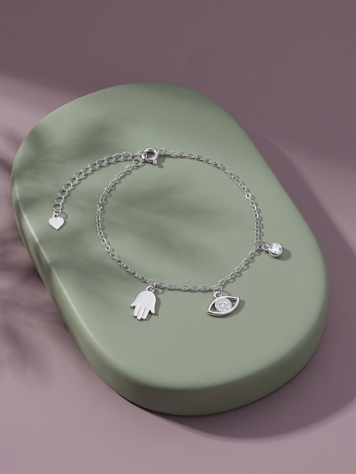 Silver Manifest Luck Bracelet