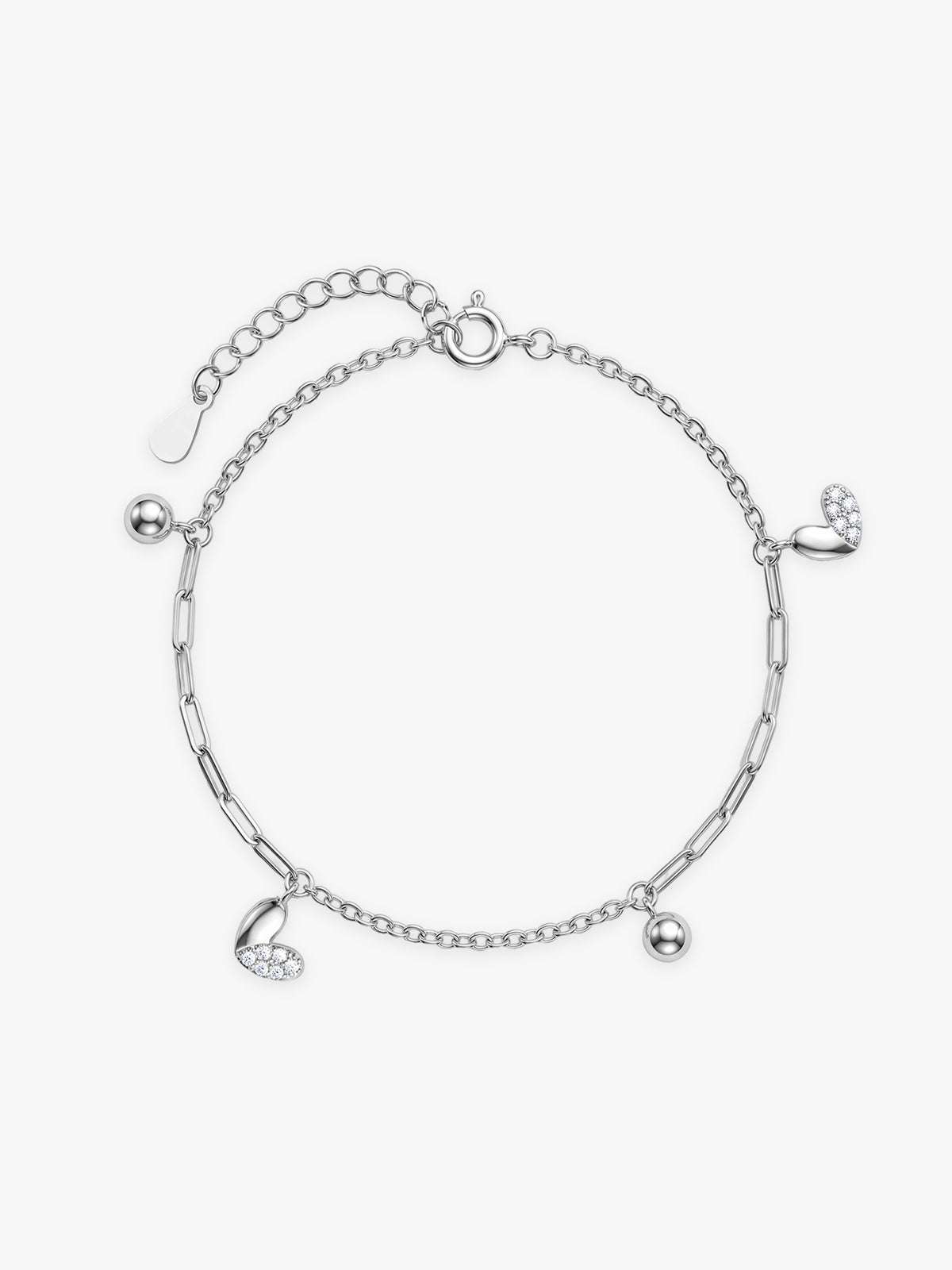 Silver Eternal Sweetheart Bracelet