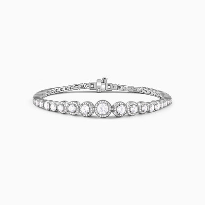 Silver Get Bolder Tennis Bracelet