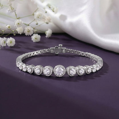 Silver Get Bolder Tennis Bracelet