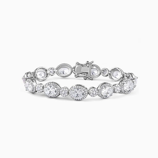 Silver Young Royals Zircon Bracelet
