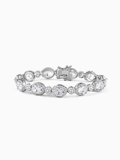 Silver Young Royals Zircon Bracelet