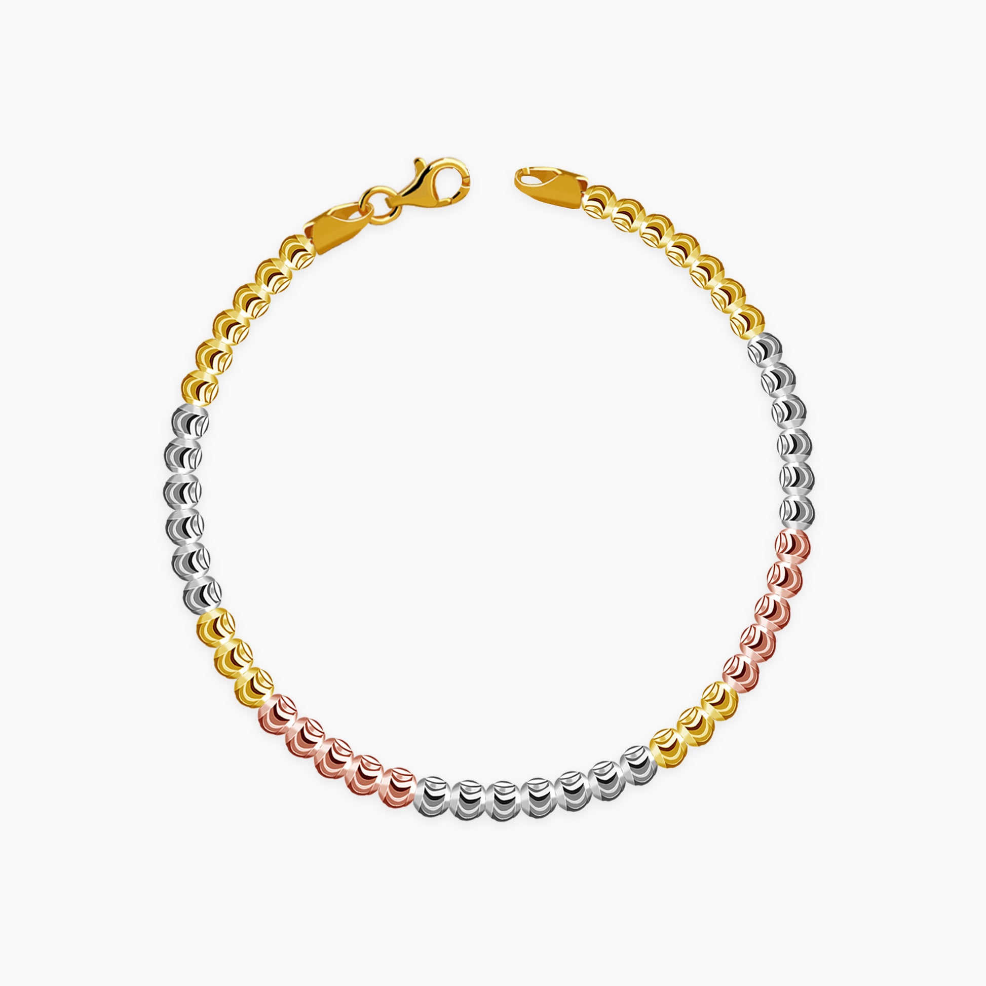 Triple Tone Blinding Lights Bracelet