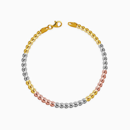 Triple Tone Blinding Lights Bracelet