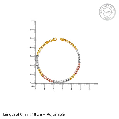 Triple Tone Blinding Lights Bracelet