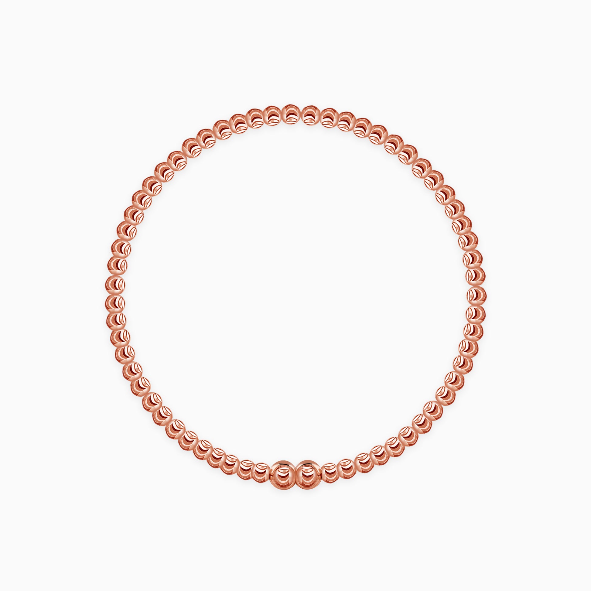 Rose Gold Madonna Bracelet