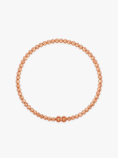 Rose Gold Madonna Bracelet