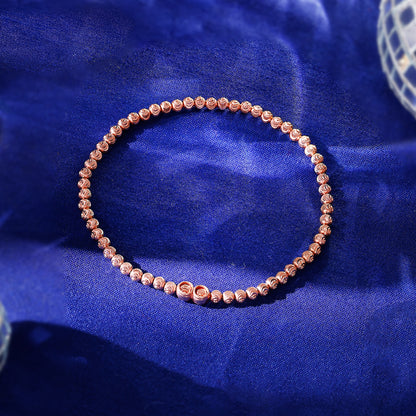 Rose Gold Madonna Bracelet