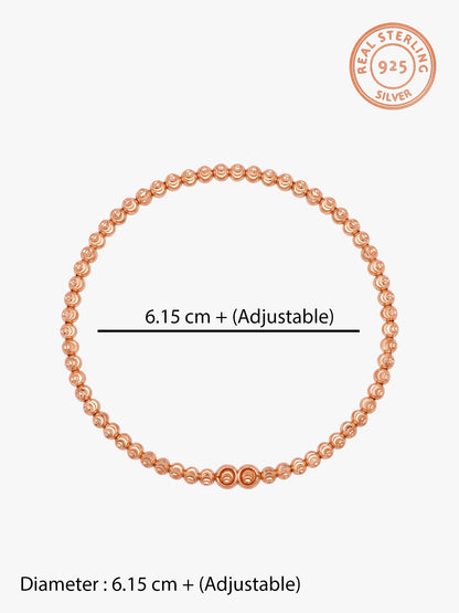 Rose Gold Madonna Bracelet
