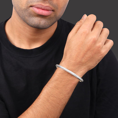 Silver Aarav Kada For Him