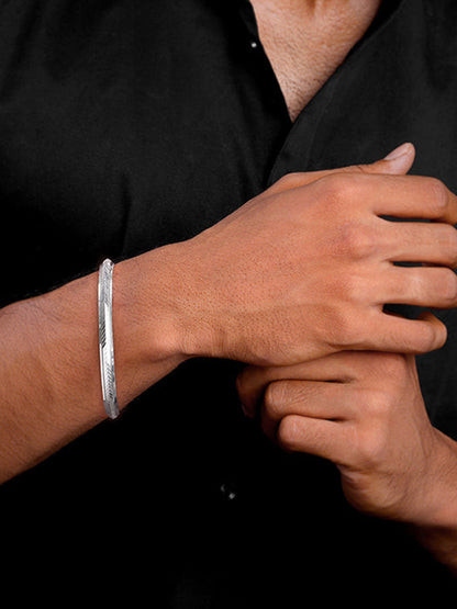Silver Balraj Kada For Him