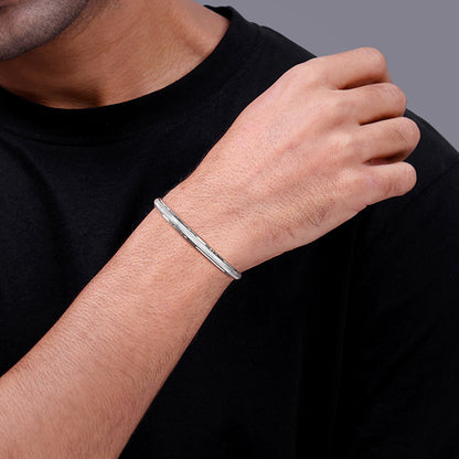 Silver Arvith Kada For Him