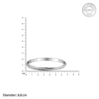 Silver Yash Kada For Him