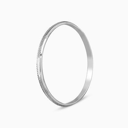 Silver Yash Kada For Him