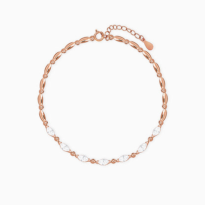 Rose Gold Celeste Zircon Bracelet