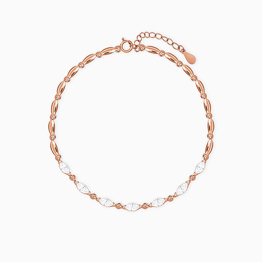 Rose Gold Celeste Zircon Bracelet