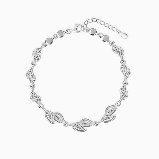 Silver Winter Vine Bracelet