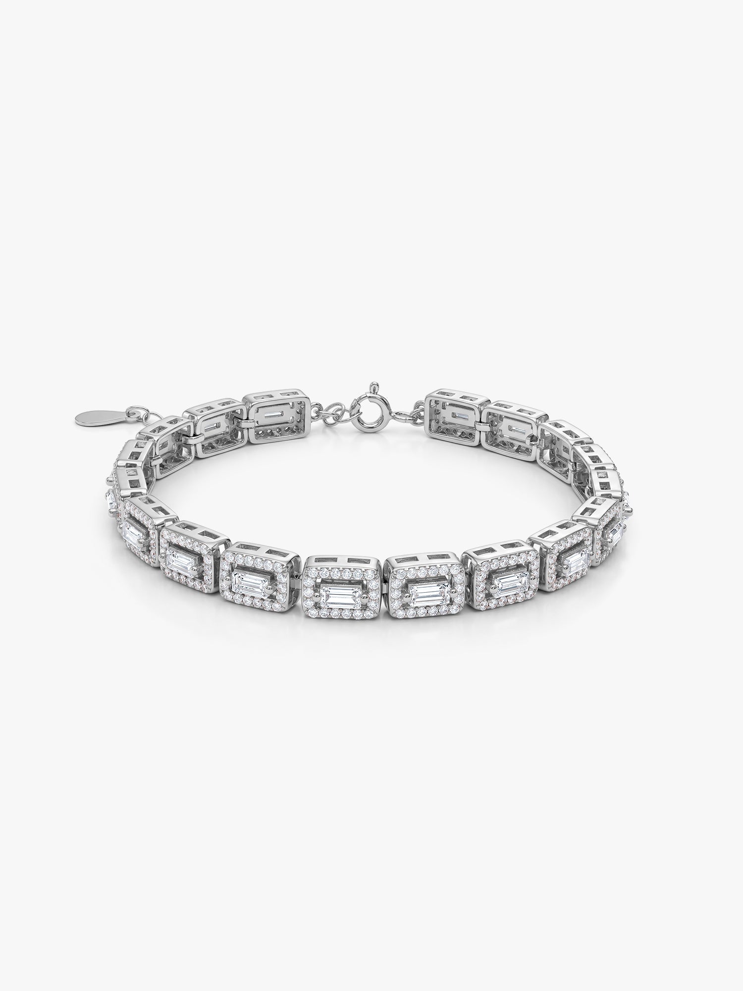 Silver Imperial Tennis Bracelet