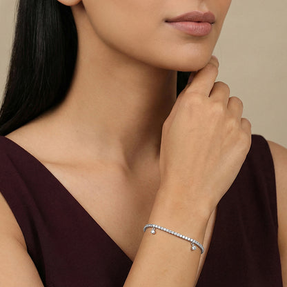 Silver Everyday Crush Tennis Bracelet