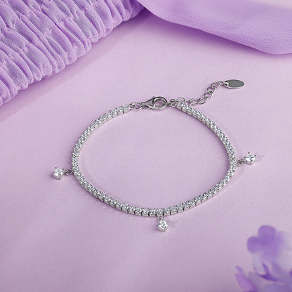 Silver Everyday Crush Tennis Bracelet