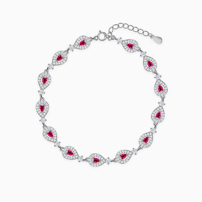 Silver Dawn Drop Bracelet