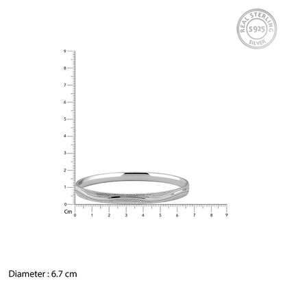 Silver Gurpreet Kada For Him