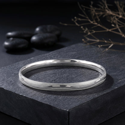 Silver Gurpreet Kada For Him