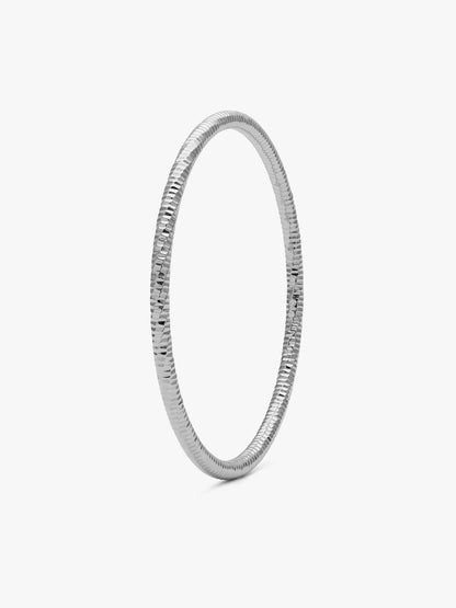 Silver Grace Shine Bangle (Size 2.6)