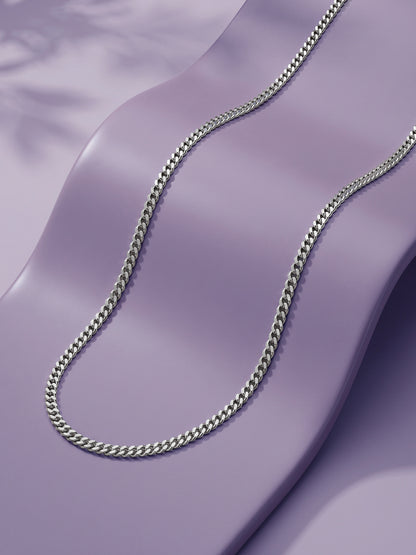 Silver Nova Fine Cuban Chain