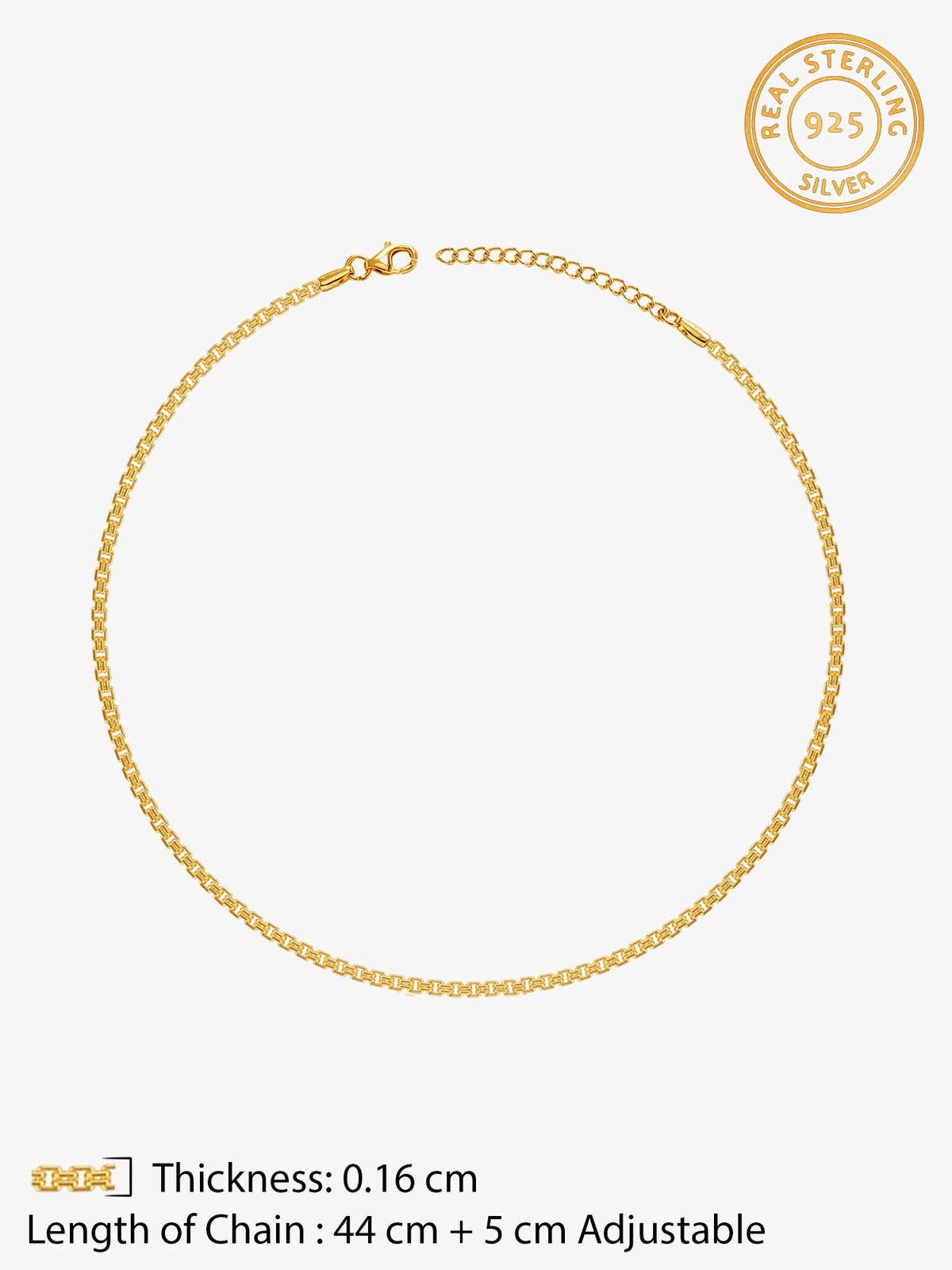 Golden Gildora Box Chain