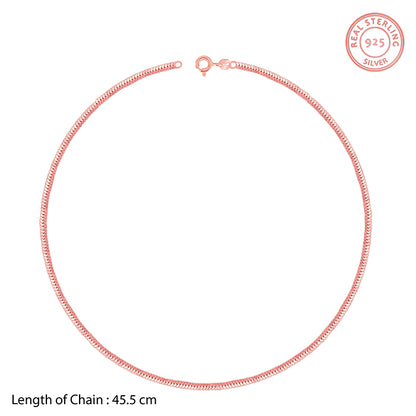 Silver Slim Snake Chain