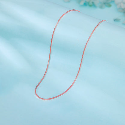 Silver Slim Snake Chain