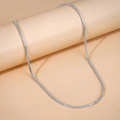 Silver Box Chain For Him
