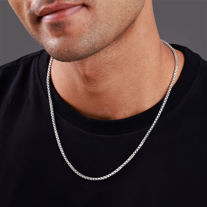 Silver Out of Box Chain For Him