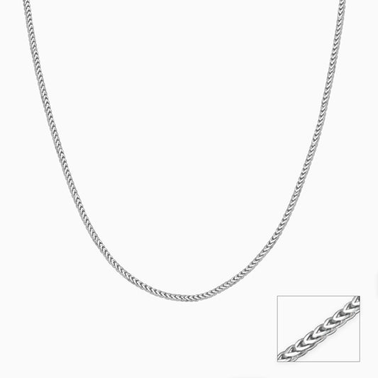 Silver Fox Tail Chain
