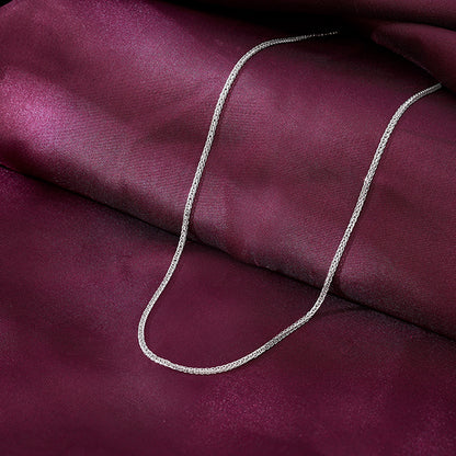 Silver Fox Tail Chain