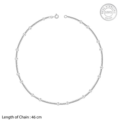 Silver Ball Station Chain