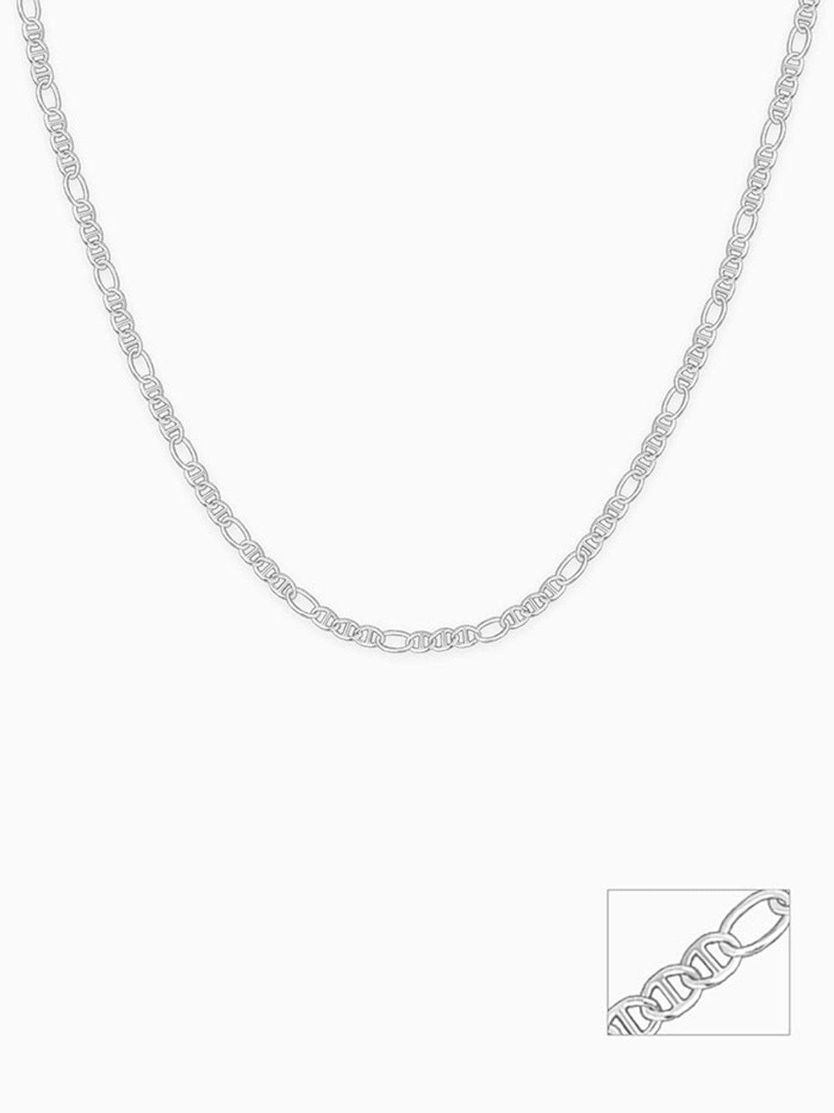 Silver Anchor Chain For Him